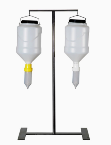 Plastic Manual Hanging Gravity-Fed Sauce Dispenser 3L/5L/5.5L Capacity Easy Cleaning Yellow/White Hotel Use Jam Syrup Dispenser