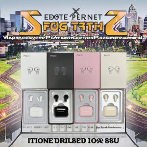 Pro5s V5.3 headphone olahraga In-Ear dengan indikator LED antiair IPX5 baterai tahan lama JL Chipset pengisian Tipe C - Product Image 3