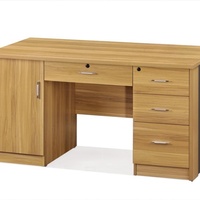Escritorio de Computadora de Madera Económico para Oficina, Diseño Duradero MIGE, 1200x600x760mm, Garantía de 3 Años, Incluye Bandeja para Teclado y Soporte para CPU