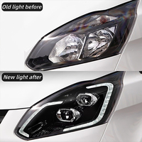 Style automobile pour Transit V362 2016-2022 Remplacement de phare LED 36W Feux de jour DRL Projecteur de phare Lifting