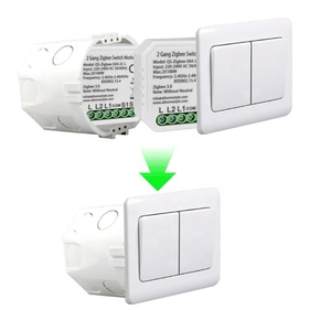 Tuya App Remote Home Zigbee 3,0 Interruptor <span class=keywords><strong>de</strong></span> luz con módulo <span class=keywords><strong>de</strong></span> interruptor <span class=keywords><strong>de</strong></span> bricolaje Smart Things 2 Way Zigbee Mini Switch - Product Image 4