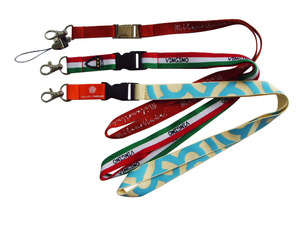 Logo d'usine personnalisé couleur impression cou sangles polyester lanières avec porte-clés porte-cartes <span class=keywords><strong>Disney</strong></span> - Product Image 6