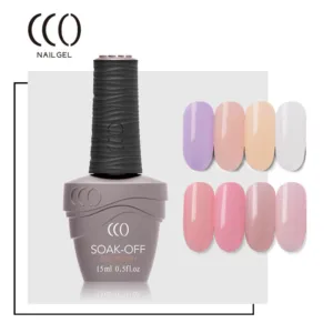 Gdcoco — vernis à ongles gel multicolore, gel à tremper, étiquette privée, MSDS gg