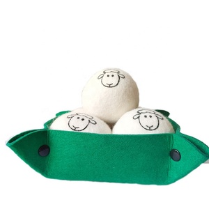 Boules de séchage en laine écologiques, durables et alternatives aux feuilles de séchage toxiques et inutiles - Réduction du bruit - Product Image 5