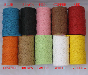 2Mm 100 Yards DIY Trang Trí Giấy Raffia Dây 10 Loại Màu Xoắn Bao Bì Sợi Dây Thừng Cho Hàng Thủ Công Và Trang Trí - Product Image 5