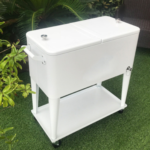 80QT Retro Ice Chest <span class=keywords><strong>Jarden</strong></span> Decoracion Meubles de mariage Boissons de fête Seau à glace - Product Image 5
