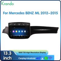 13.3 ''unité principale Android pour mercedes-benz ML W166 GL X166 2012-2015 autoradio stéréo Navigation DVD multimédia CarPlay GPS 4G