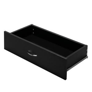 DB Black Four-<b>Drawer</b> Chest of <b>Drawers</b> with 2USB+2 Sockets Pitted Particle Board & Triamine Paste 66*33*73cm <b>Storage</b> <b>Drawers</b> - Product Image 3