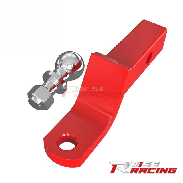 RISE Factory 2 Inch Hitch Ball Mount Hot Forged Aluminum Carbon Steel New Condition Trailer Towing Hitch Ball Mount