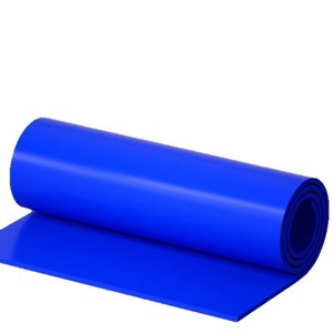 Silicone Rubber Sheet Blue 1/2/3/5mm High Temperature Resistant Shock Absorbing Anti Slip Sealing Component Customized Products - Product Image 1