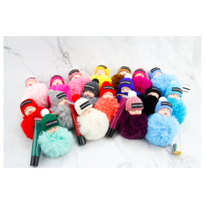 Vente en gros porte-clés mignon brillant à lèvres brillant à lèvres pour porte-clés ensemble avec porte-clés, porte <span class=keywords><strong>cles</strong></span> brillant a levre vegetalien - Product Image 6