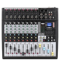 Système de mixage audio Bluetooth 8 canaux en métal AK80S