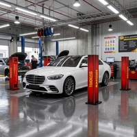 Système de caméra d'alignement de roues sans contact haute précision GATmatic GA-800B, base de données de 20 000 véhicules, vitesse d'équilibrage rapide