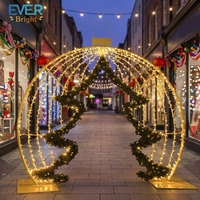 Arche lumineuse de Noël à LED en PVC personnalisée, pour l'intérieur et l'extérieur, étanche IP65, certifiée CE, décoration de paysage, Halloween, décoration de la maison