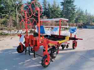High Precision <b>Vegetable</b> Cabbage Tomato Onion Transplanting Machine Engine Gear for Seedlings High Productivity Agricultural - Product Image 5
