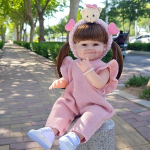 <span class=keywords><strong>Muñeca</strong></span> Reborn Realista de Vinilo de 55 cm, Linda, para Jóvenes, Se Puede Vestir, Se Puede Bañar en Agua, Juguete de Compañía, Regalo - Product Image 3