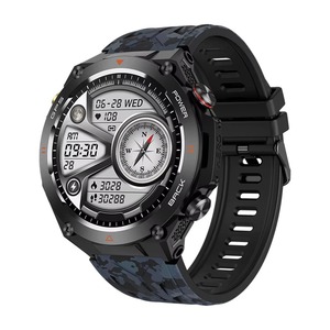 Drioshipping Smartwatch BT Call 650mAh Battery 1.45" Round Screen 1ATM Waterproof Health Monitoring Sports <b>Smart</b> <b>Watch</b> for Men - Product Image 5