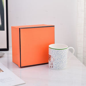 Tasse à bouche droite de restaurant doré de luxe nordique Offre Spéciale avec boîte-cadeau - Product Image 2