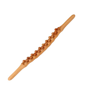 Versand bereit TCM Meridian Drainage Tools Bambus Holz Bauch Cellulite Entferner Guasha Tool <span class=keywords><strong>Massage</strong></span> Stick - Product Image 4