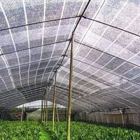 Jaring Peneduh Hitam untuk Pertanian Tahan UV, Jaring Penahan Panas Rumah Kaca Rajutan untuk Tanaman Bunga Kebun