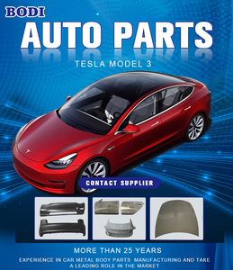 Reemplazo de la tapa del maletero de acero Premium del coche cubierta del panel de la puerta central delantera para Tesla Model <span class=keywords><strong>3</strong></span> - Product Image 2