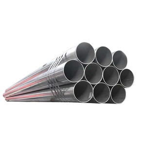 Zinc200-220g di tubi rotondi zincati a caldo/m2 <span class=keywords><strong>2</strong></span> "3" 6 "<span class=keywords><strong>1</strong></span>/<span class=keywords><strong>2</strong></span>" produttore di tubi in acciaio pesante a grandezza naturale Gi - Product Image 1