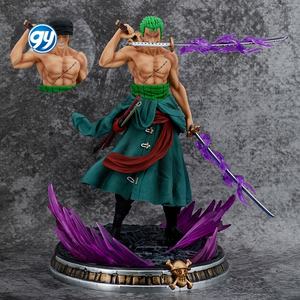 Action Figure in PVC di <span class=keywords><strong>Zoro</strong></span> <span class=keywords><strong>Roronoa</strong></span> Stile Tre Spade, Modello Decorativo da Collezione in Confezione Colorata Ganyuan - Product Image 1
