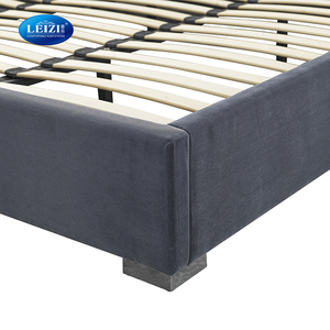 Modern Luxury Tufted Wooden <strong>Bed</strong> <strong>Frame</strong> Super <strong>king</strong> Size Bedroom Furniture Supplier - Product Image 4
