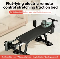 Lit de traction électrique multifonctionnel réglable pour la correction, la décompression et la relaxation des colonnes cervicales et lombaires