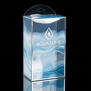Boîte pliable transparente en plastique PP personnalisée avec couvercle rabattable pour l'emballage de cosmétiques, jouets, papeterie, cadeaux, vente en gros, OEM, lot - Product Image 1