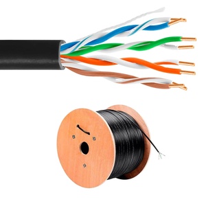 Nouveau câble réseau <span class=keywords><strong>Ethernet</strong></span> <span class=keywords><strong>UTP</strong></span> LAN Cat5e RJ45 MX-STAR 24AWG 4 paires pour intérieur, 305 m par rouleau, prix au mètre - Product Image 2