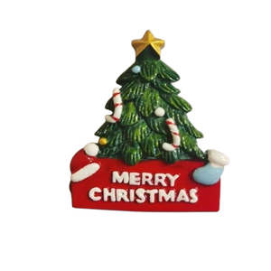 Regalo Promocional, Árbol de Navidad 3D, MÁGNETE DE REFRIGERADOR DE ALUMINIO CON ESTILO CULTURAL Y CREATIVO, IMPERMEABLE, CON LA FRASE MERRY CHRISTMAS - Product Image 4