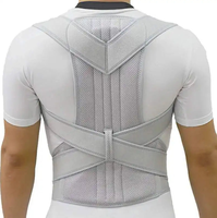 Vente chaude OEM Personnaliser le logo Redresseur d'épaules Soutien dorsal complet Haut et bas du dos Attelle dorsale Correcteur de posture