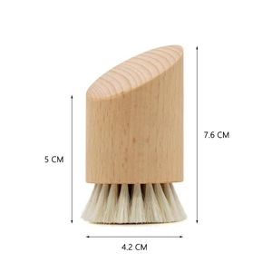 Cepillo de Baño Cónico de Madera con Cerdas Resistentes y Fácil de Usar - Product Image 5