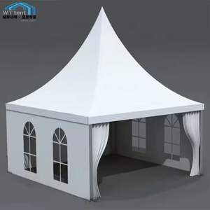 Tente Pagode de Réception Extérieure Personnalisée WT, 3x3, 5x5, 6x6, en Aluminium, avec Couverture PVC Imperméable – Grande Vente pour Événements à Louer - Product Image 4