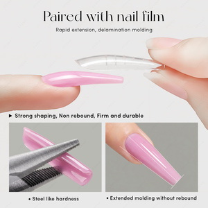 JTING private Label Jelly gel <b>builder</b> HEMA/TPO Free non-flow long lasting soak off nail supplies <b>builder</b> exctension gel polish - Product Image 5