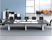 Mobilier de bureau 20 personnes Table de conférence exécutive chaise bureau bureau table de bureau commercial