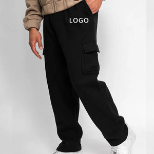 Pantalones personalizados para hombre, pantalones <span class=keywords><strong>de</strong></span> chándal para correr, pantalones <span class=keywords><strong>de</strong></span> chándal apilados con cintura elástica para hombre, pantalones deportivos para hombre con <span class=keywords><strong>bolsillo</strong></span> - Product Image 1