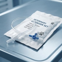 Fournisseur direct d'usine - Kit d'extension vétérinaire flexible - Accessoires de cathéter médical pour animaux