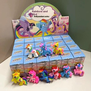 Llavero de PVC con Efecto de Humo de la Película Frozen, Juguete de Muñeca de 24 Piezas para Niños de Tres Años, Caja Sorpresa Explosiva Transfronteriza - Product Image 4