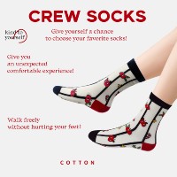 Chaussettes de sport personnalisées en coton premium, douces, respirantes, décontractées, avec logo et motif personnalisés pour enfants