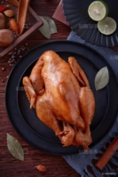 Vente en gros de poulet rôti à la chinoise, méthode de cuisson ancienne, poulet rôti de Dezhou, marque Dingkai, goût salé, texture semi-molle