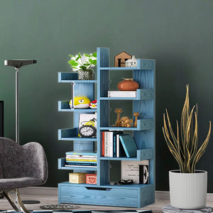 رف كتب خشبي عصري رائج للبيع لغرفة المعيشة، متعدد الطبقات على شكل شجرة - Product Image 3