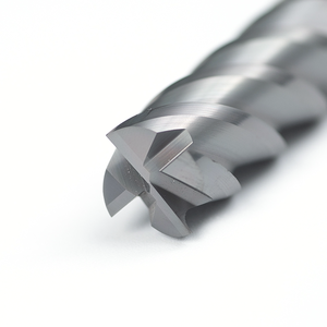 Solid Carbide 4 Flute Flat <strong>End</strong> <strong>Mill</strong> for Hard Materials HRC65 CNC Milling Cutter for Steel Stainless Steel Factory Direct OEM ODM - Product Image 5