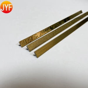 M245 cung cấp Nhà Máy trang trí kim loại <span class=keywords><strong>TRIM</strong></span> Strip t hình dạng 304 thép không gỉ kim loại linh hoạt ngói cạnh <span class=keywords><strong>TRIM</strong></span> Đối với trang chủ - Product Image 3