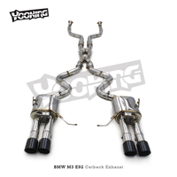 Échappement arrière Valvetronic Yooking pour BMW M3 E90 E92 E93 4.0L V8 2007-2013, en acier inoxydable