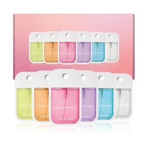 OEM ODM Tùy Chỉnh 45Ml Túi <span class=keywords><strong>Mini</strong></span> Cảm Ứng Land Phun Nước Rửa Tay Trái Cây Hương Vị Diệt Khuẩn Rửa Tay Nước Hoa Phun - Product Image 1