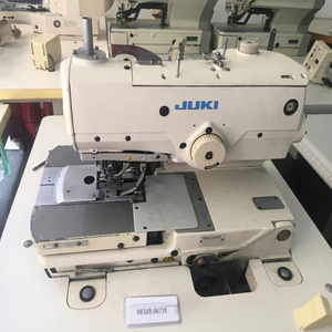 เครื่องเย็บรังดุมอุตสาหกรรมแบบคอมพิวเตอร์ JUKI MEB-3200 พร้อมที่ตัดด้ายในตัว - Product Image 1