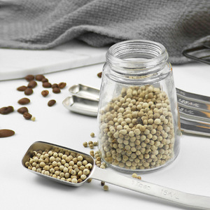 Balance de cuisine cuillère à mesurer café protéine lait <span class=keywords><strong>en</strong></span> poudre cuillères <span class=keywords><strong>gramme</strong></span> cuillère poids balance alimentaire longue poignée acier inoxydable métal - Product Image 2