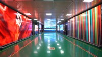 Lionled P8 Intérieur Verre LED Rideau Pleine Couleur Transparent Écrans D'affichage pour Windows pour Centres Commerciaux et Magasins de Détail